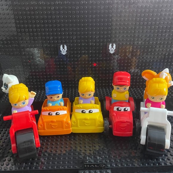 Mega Bloks First Builders Build 'n Learn - Let's Ride Kit - Picture 1 of 6